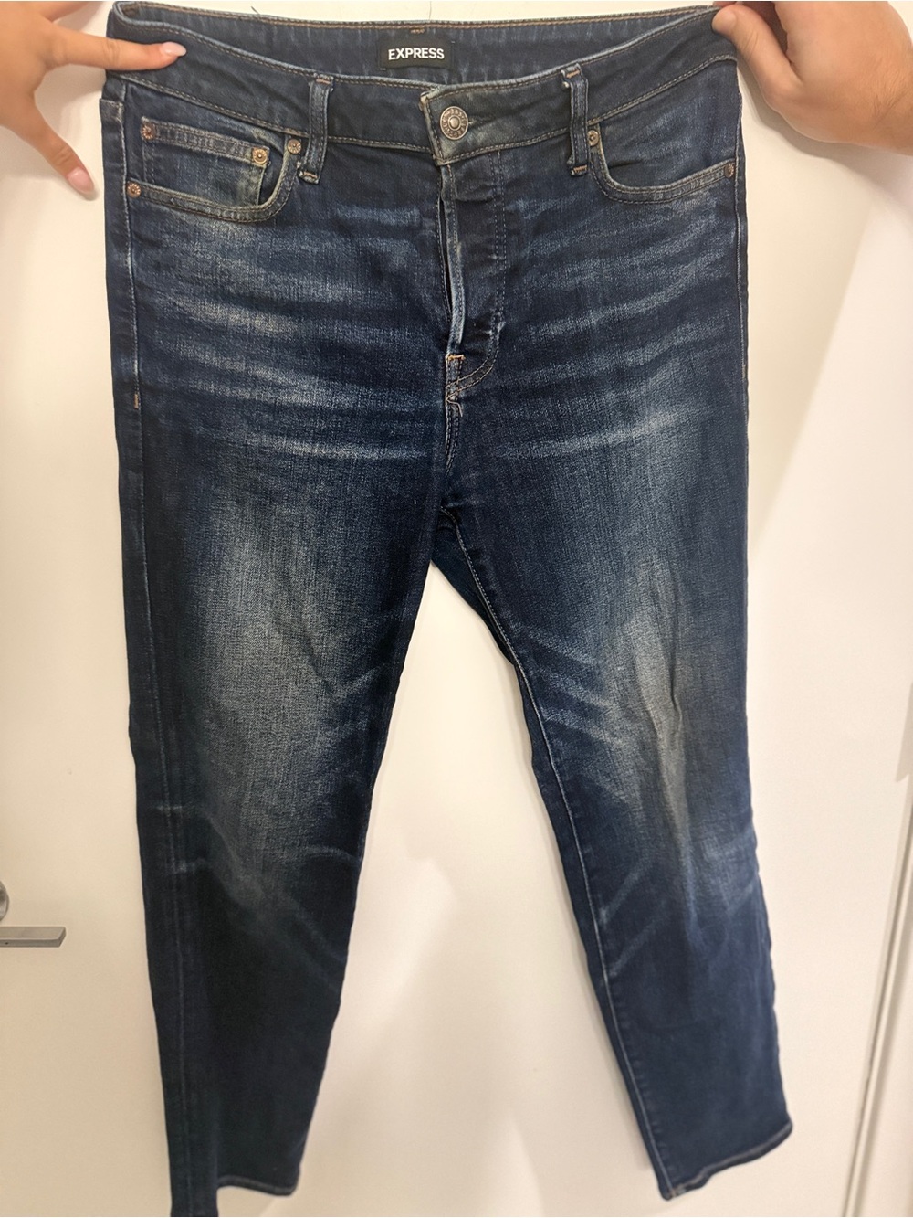 Express Men's Indigo Slim Jeans